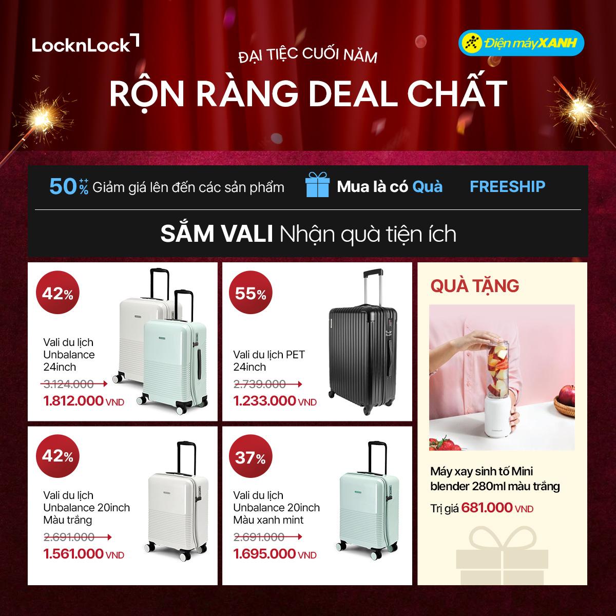 LocknLock x Điện Máy Xanh: Khai mở “Đại tiệc cuối năm – Rộn ràng deal chất”! - Ảnh 2.