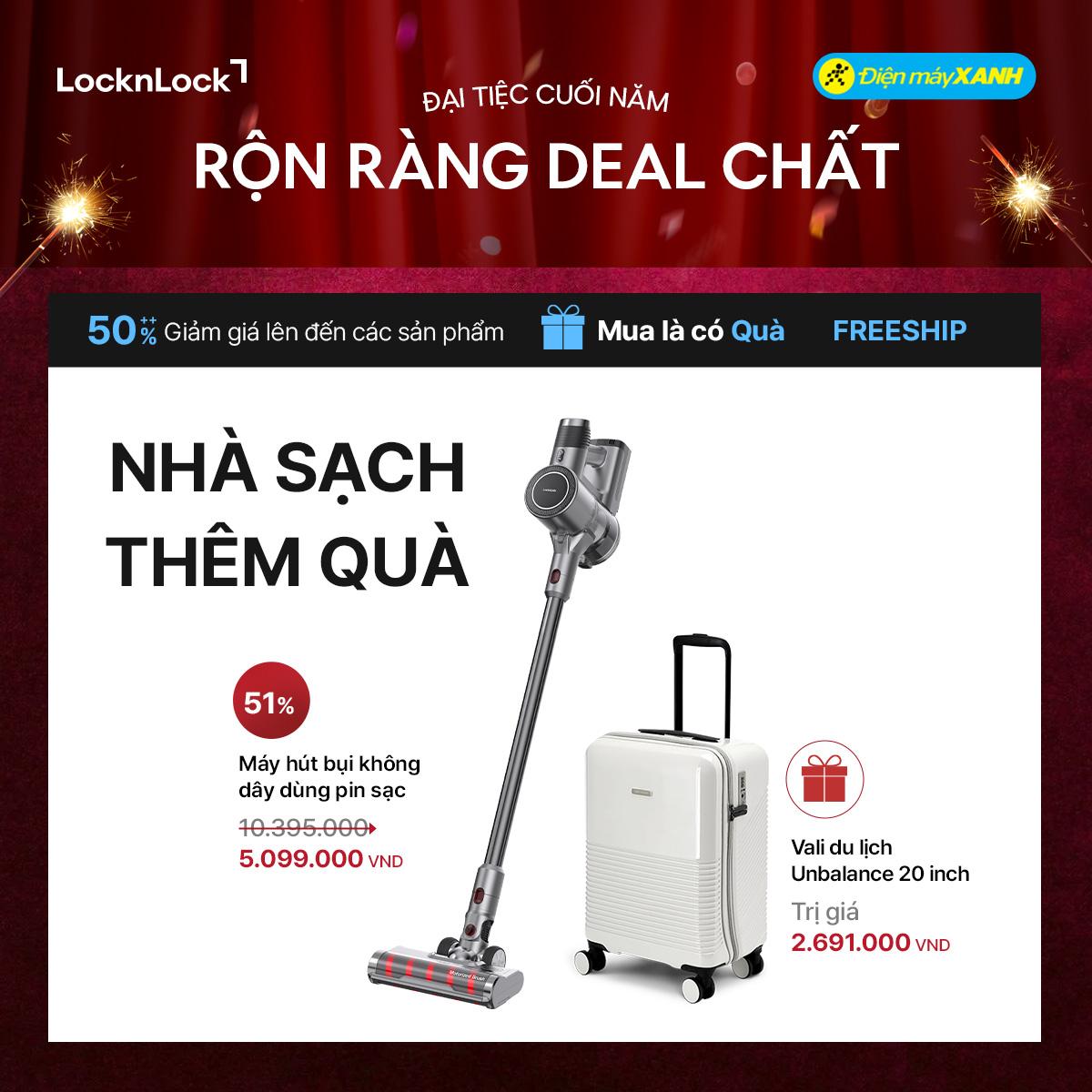 LocknLock x Điện Máy Xanh: Khai mở “Đại tiệc cuối năm – Rộn ràng deal chất”! - Ảnh 4.