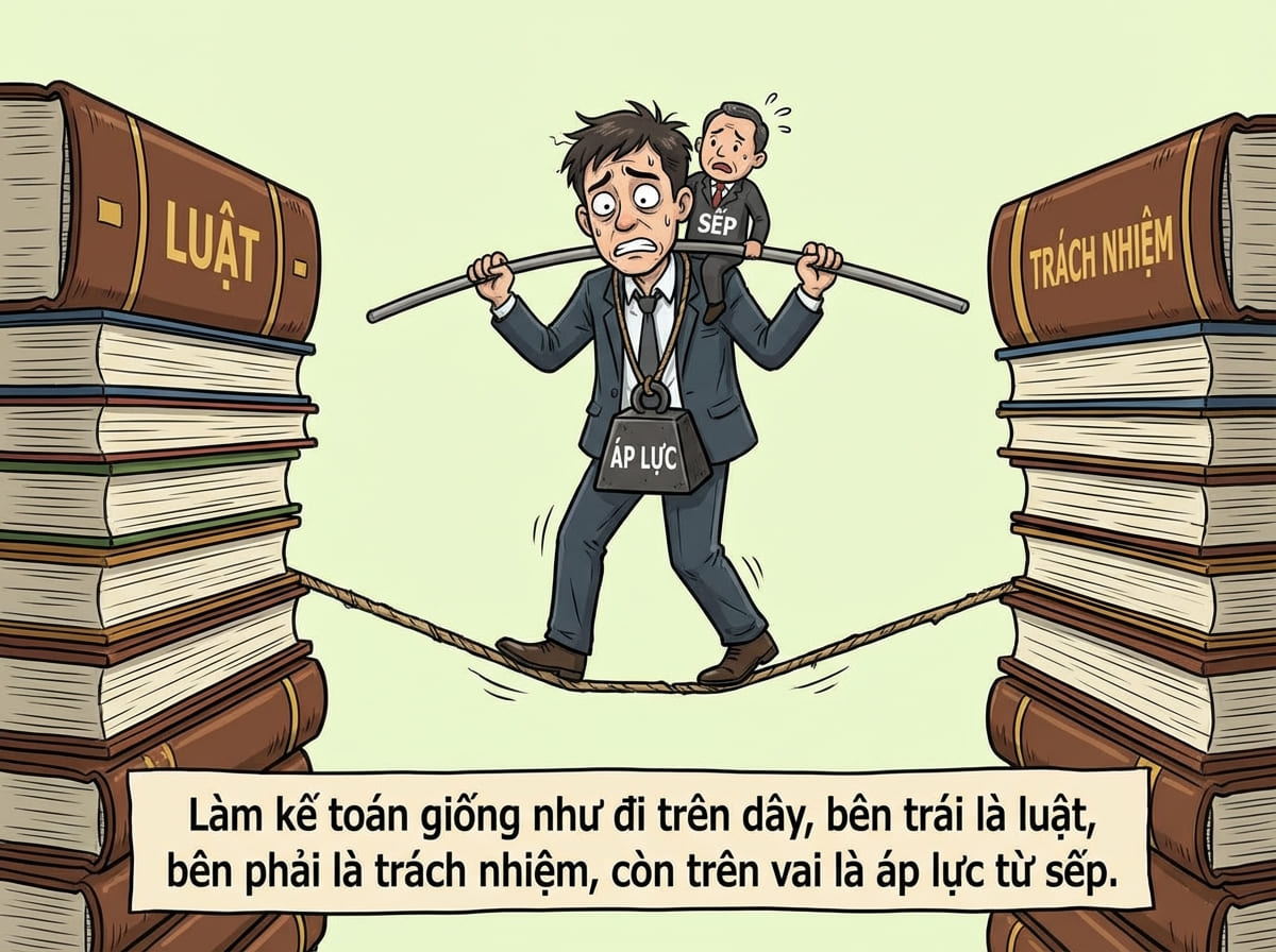 Góc nhỏ của dân Kế toán: Tìm đâu một "điểm tựa" yên tâm giữa bão táp chứng từ? - Ảnh 1. Góc nhỏ của dân Kế toán: Tìm đâu một "điểm tựa" yên tâm giữa bão táp chứng từ? - Ảnh 1.