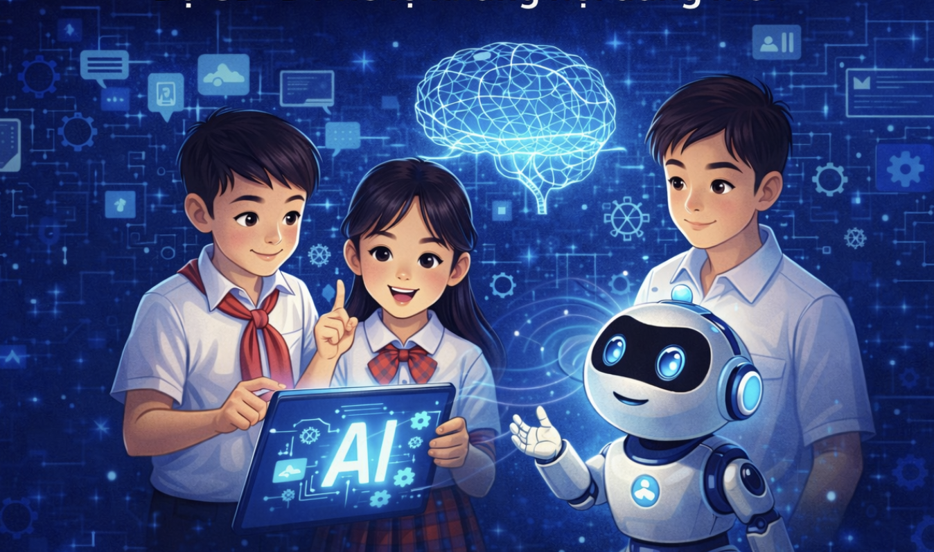 Học sinh phổ thông sắp học AI: Bộ GD-ĐT hé lộ khung nội dung mới - Ảnh 1. Học sinh phổ thông sắp học AI: Bộ GD-ĐT hé lộ khung nội dung mới - Ảnh 1.