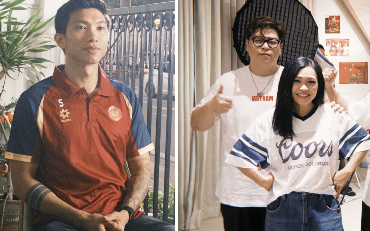 Đo&agrave;n Văn Hậu g&acirc;y ch&uacute; &yacute; trong dự &aacute;n &acirc;m nhạc của DTAP c&ugrave;ng Phương Thanh, Ho&agrave;ng B&aacute;ch