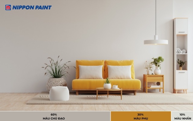 Mẫu phối m&agrave;u nh&agrave; đẹp từ Nippon Paint truyền cảm hứng kh&ocirc;ng gian sống Việt - Ảnh 2.