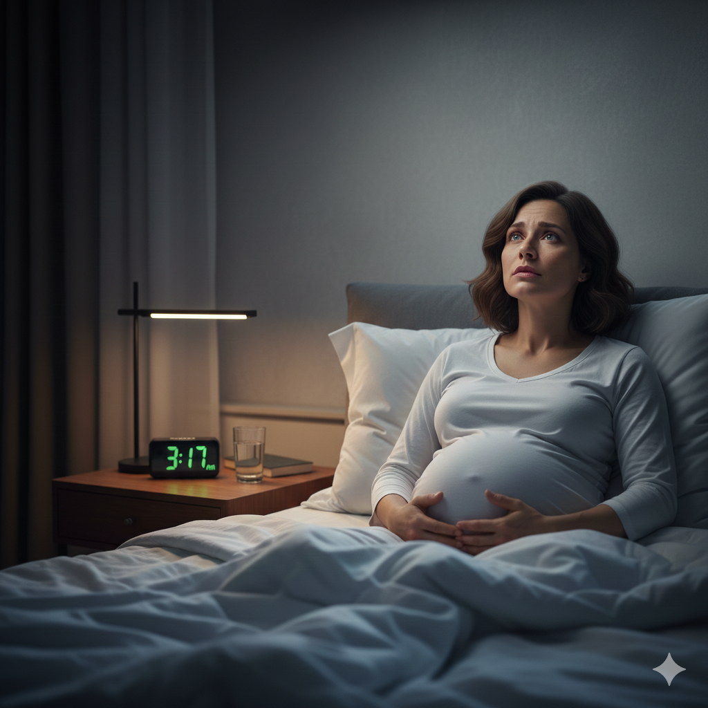 Mất ngủ khi mang thai: B&iacute; quyết gi&uacute;p mẹ bầu ngủ ngon v&agrave; an to&agrave;n cho thai nhi- Ảnh 1.