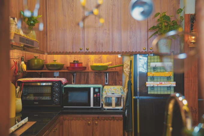 8X biến g&oacute;c nh&agrave; 3 m2 th&agrave;nh căn bếp cảm hứng Ghibli Nhật Bản - Ảnh 3.