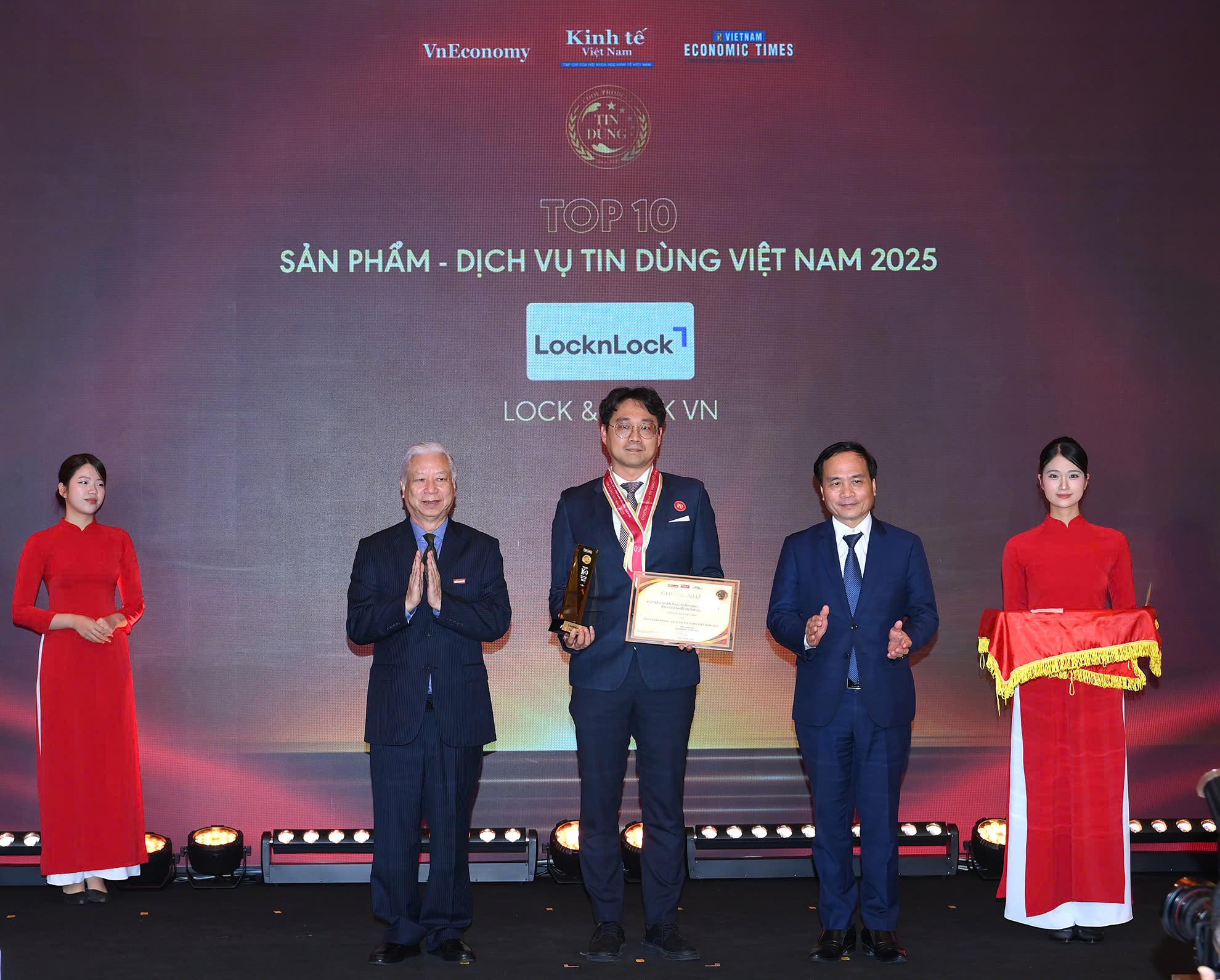 LocknLock 14 năm li&ecirc;n tiếp lọt &ldquo;Top 10 Sản phẩm &ndash; Dịch vụ Tin D&ugrave;ng Việt Nam&rdquo; - Ảnh 1.