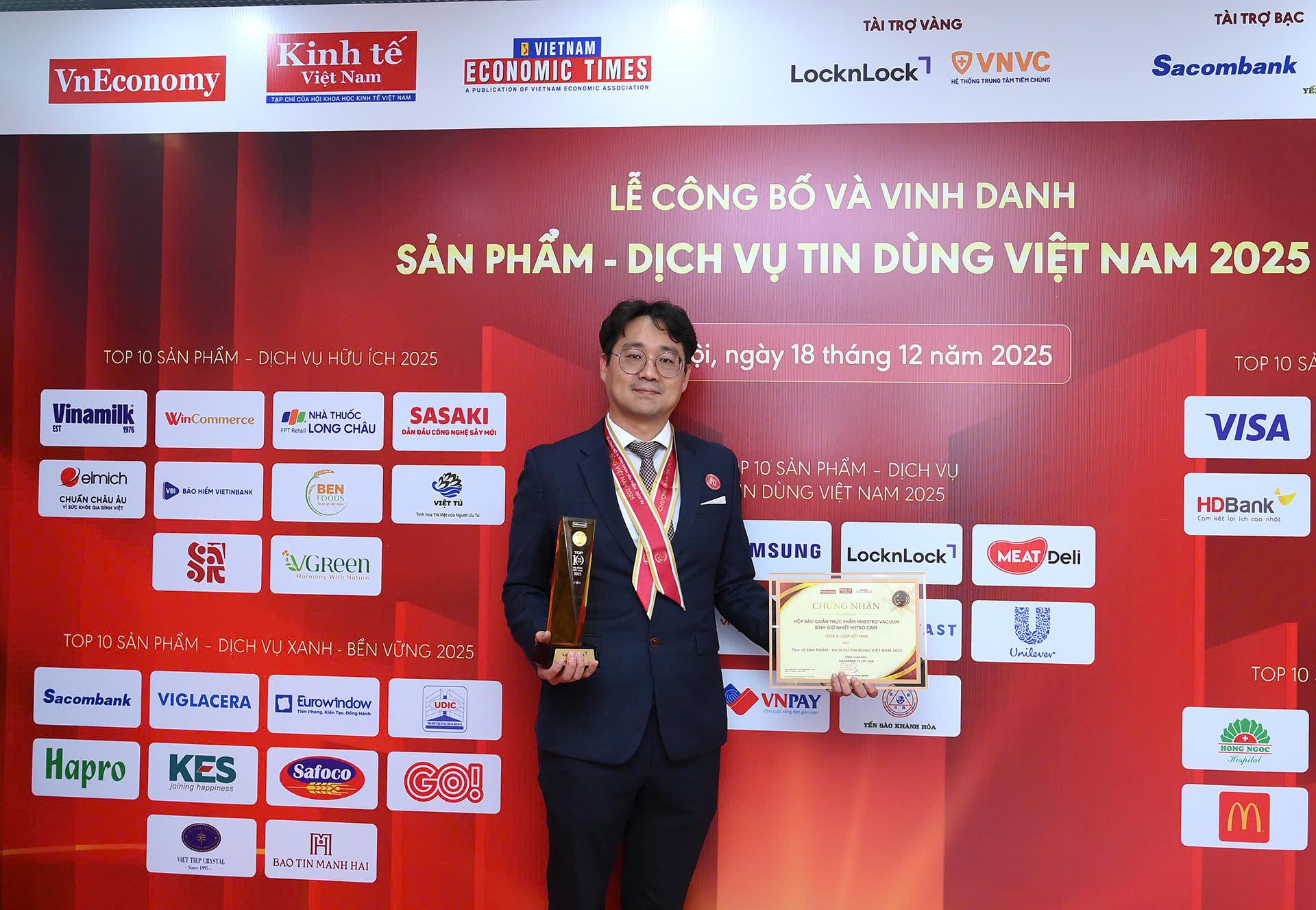 LocknLock 14 năm li&ecirc;n tiếp lọt &ldquo;Top 10 Sản phẩm &ndash; Dịch vụ Tin D&ugrave;ng Việt Nam&rdquo; - Ảnh 2.