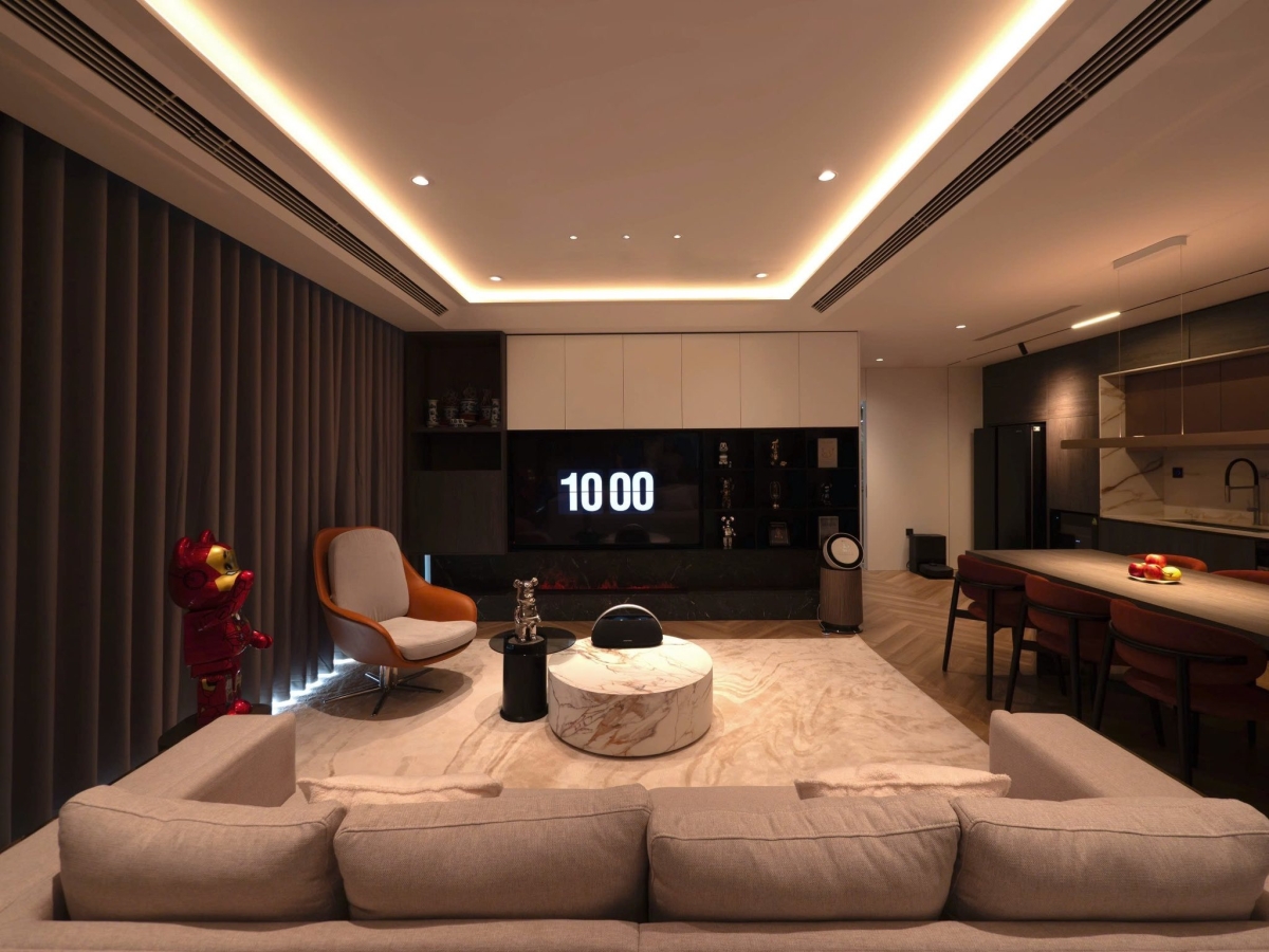 Kh&aacute;m ph&aacute; căn hộ th&ocirc;ng minh của Tiền vệ Ho&agrave;ng Đức tại H&agrave; Nội - Ảnh 4.