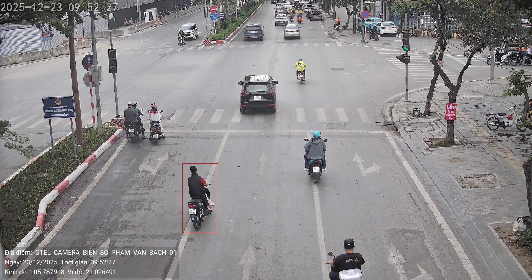 Danh sách vi phạm giao thông qua Camera AI ngày 24 / 12 tại Hà Nội - Ảnh 1.