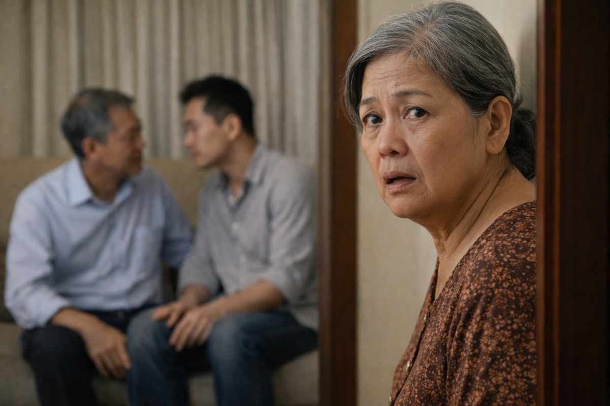 Đi bước nữa ở tuổi U60, t&ocirc;i sững sờ khi nghe chuyện giữa chồng v&agrave; con ri&ecirc;ng - Ảnh 1.