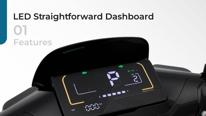 Xe máy điện giá 24 triệu đồng chất hơn SH Mode, rẻ hơn Vision, chỉ ngang xe số Wave Alpha - Ảnh 6. Xe máy điện giá 24 triệu đồng chất hơn SH Mode, rẻ hơn Vision, chỉ ngang xe số Wave Alpha - Ảnh 6.