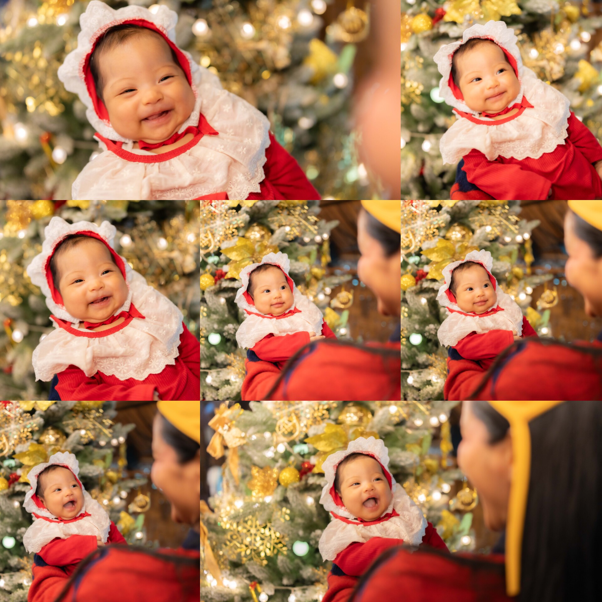 Con gái H'Hen Niê đón Giáng sinh đầu tiên đáng yêu cùng gia đình - Ảnh 5.