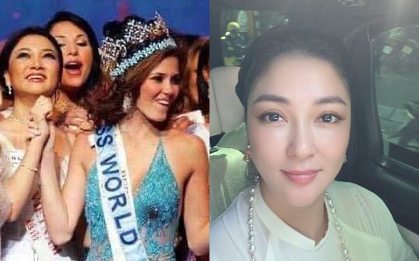 Khoảnh khắc tỏa s&aacute;ng của Nguyễn Thị Huyền tại Miss World c&aacute;ch đ&acirc;y 21 năm