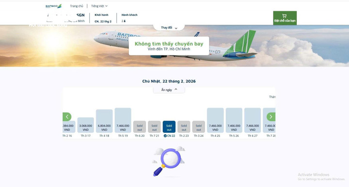 Nhiều chặng sớm 'cháy' vé máy bay Tết Nguyên đán 2026 - Ảnh 2.