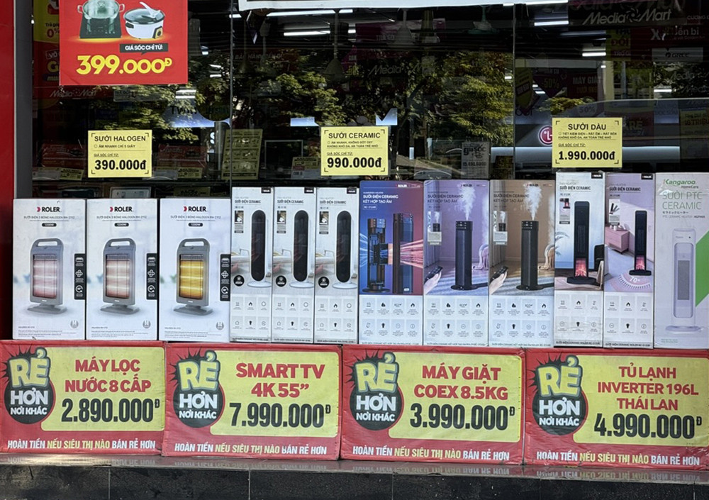 Máy giặt, tủ lạnh, tivi đồng loạt giảm sốc: Chỉ 2-5 triệu là mua được hàng mới - Ảnh 1.
