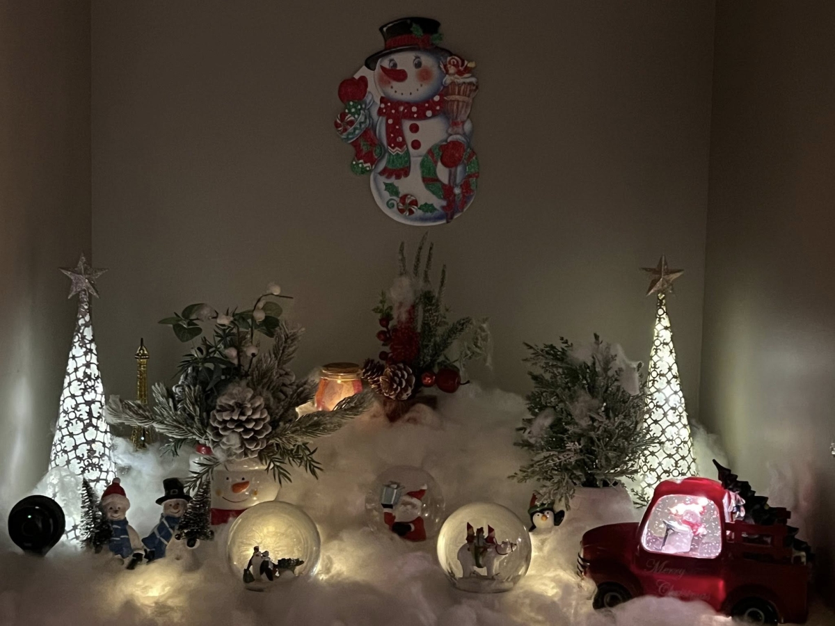 Kh&ocirc;ng kh&iacute; Gi&aacute;ng sinh sớm trong biệt thự 2.000 m2 của Thanh Thảo ở Mỹ - Ảnh 5.