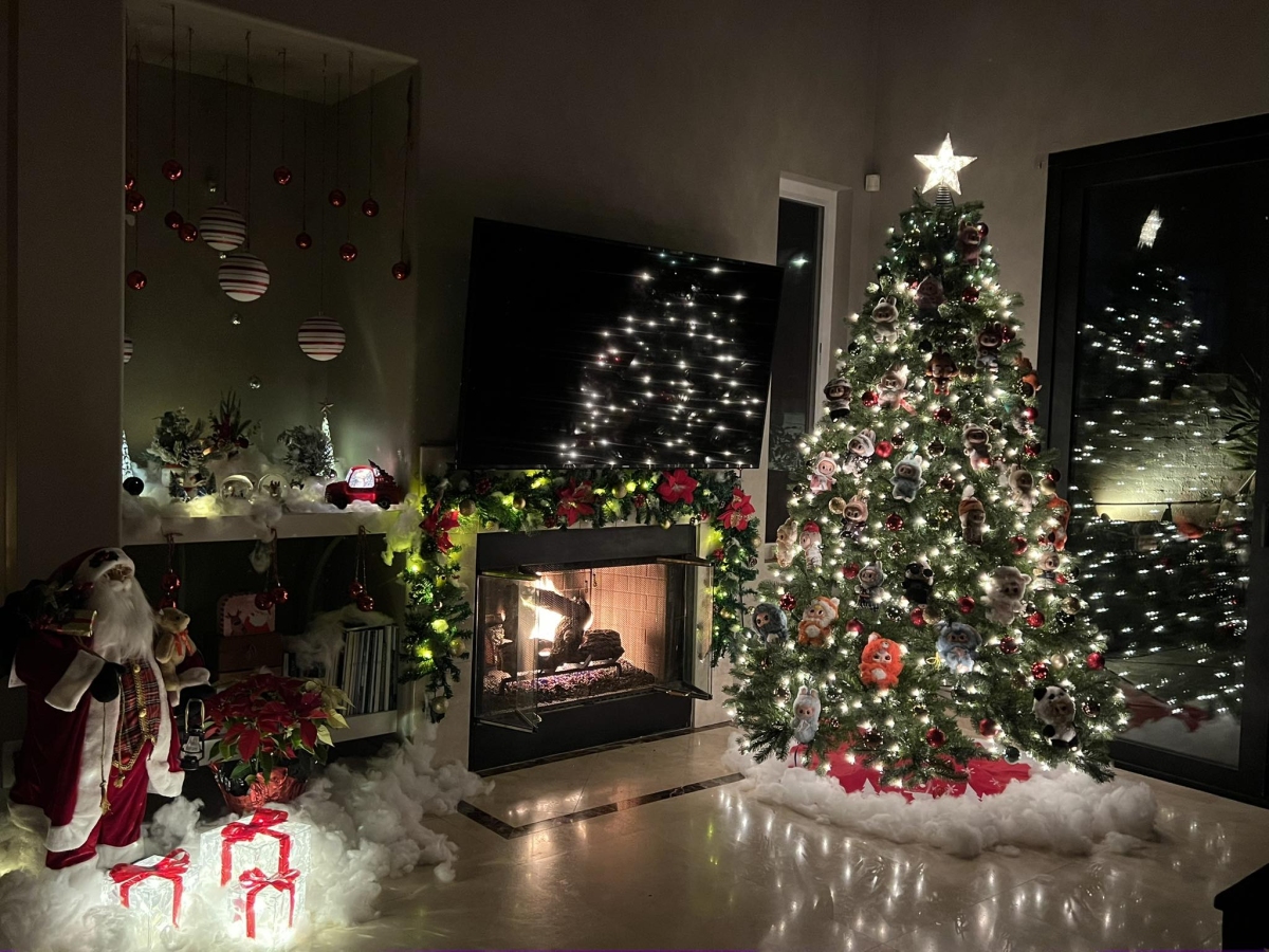 Kh&ocirc;ng kh&iacute; Gi&aacute;ng sinh sớm trong biệt thự 2.000 m2 của Thanh Thảo ở Mỹ - Ảnh 3.