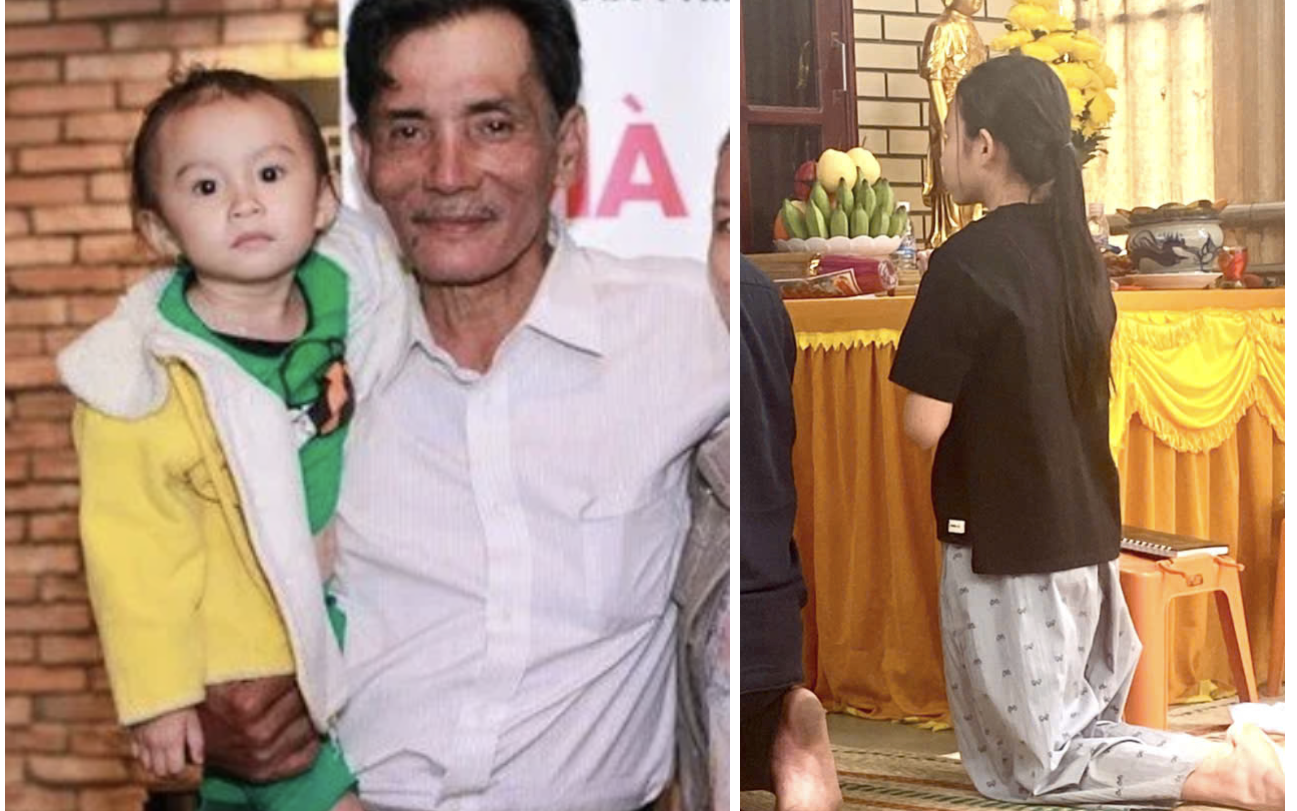 Hình ảnh con gái 12 tuổi của Thương Tín