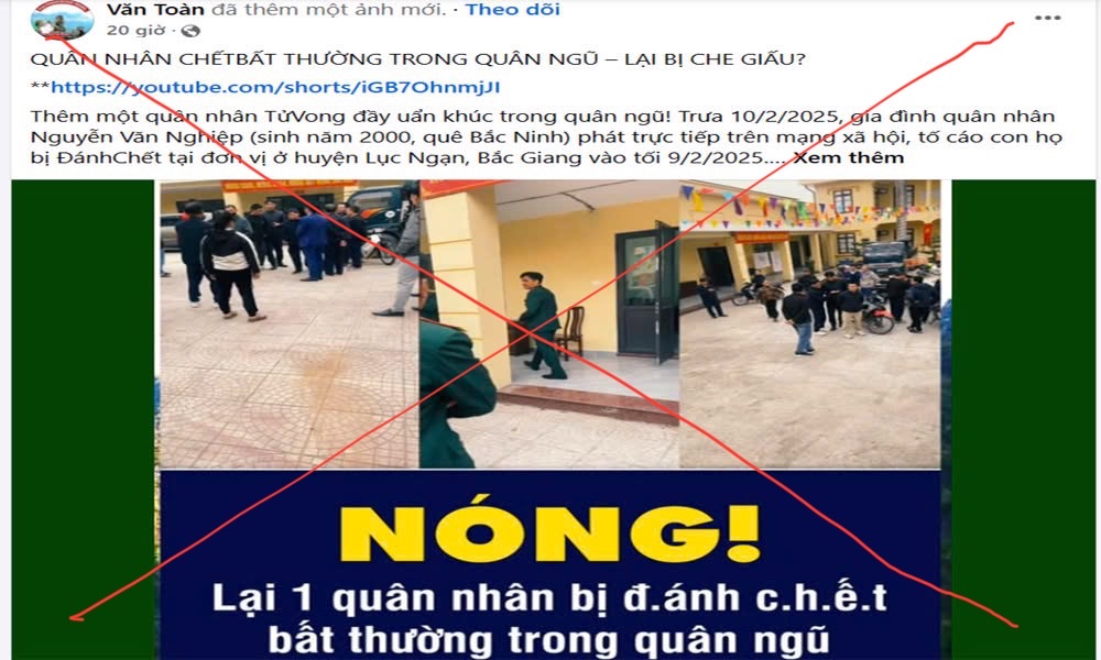 Tin tối 12/2: Xác minh video clip người đàn ông trung niên đấm tài xế trên phố; Thông tin vụ việc quân nhân Nguyễn Văn Nghiệp tử vong- Ảnh 2.