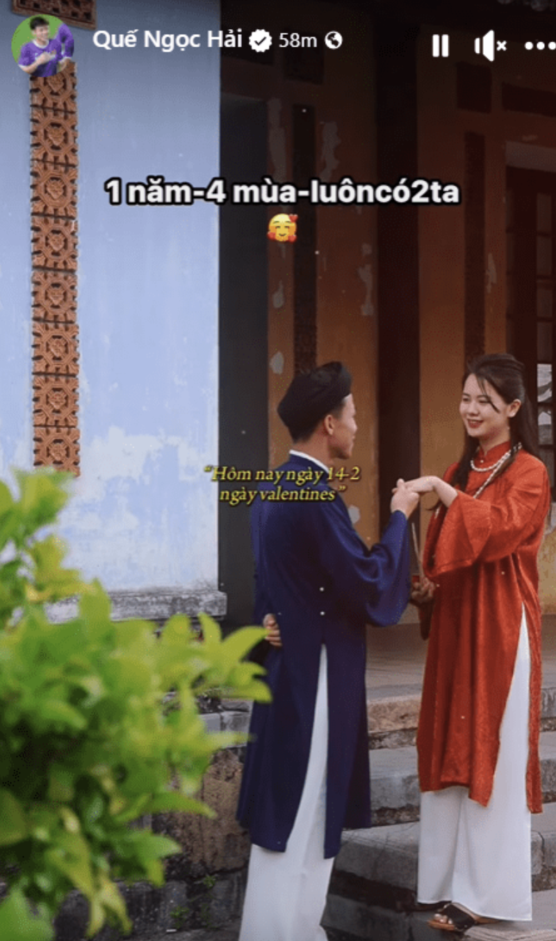 Valentine: Chồng Ngô Thanh Vân và dàn cầu thủ tuyển Việt Nam khoe khoảnh khắc ngọt ngào với 'nửa kia' - Ảnh 6.