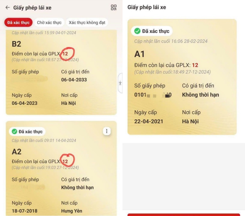 Cảnh báo thủ đoạn lừa đảo cài đặt dịch vụ công để nhận điểm giao thông - Ảnh 1.