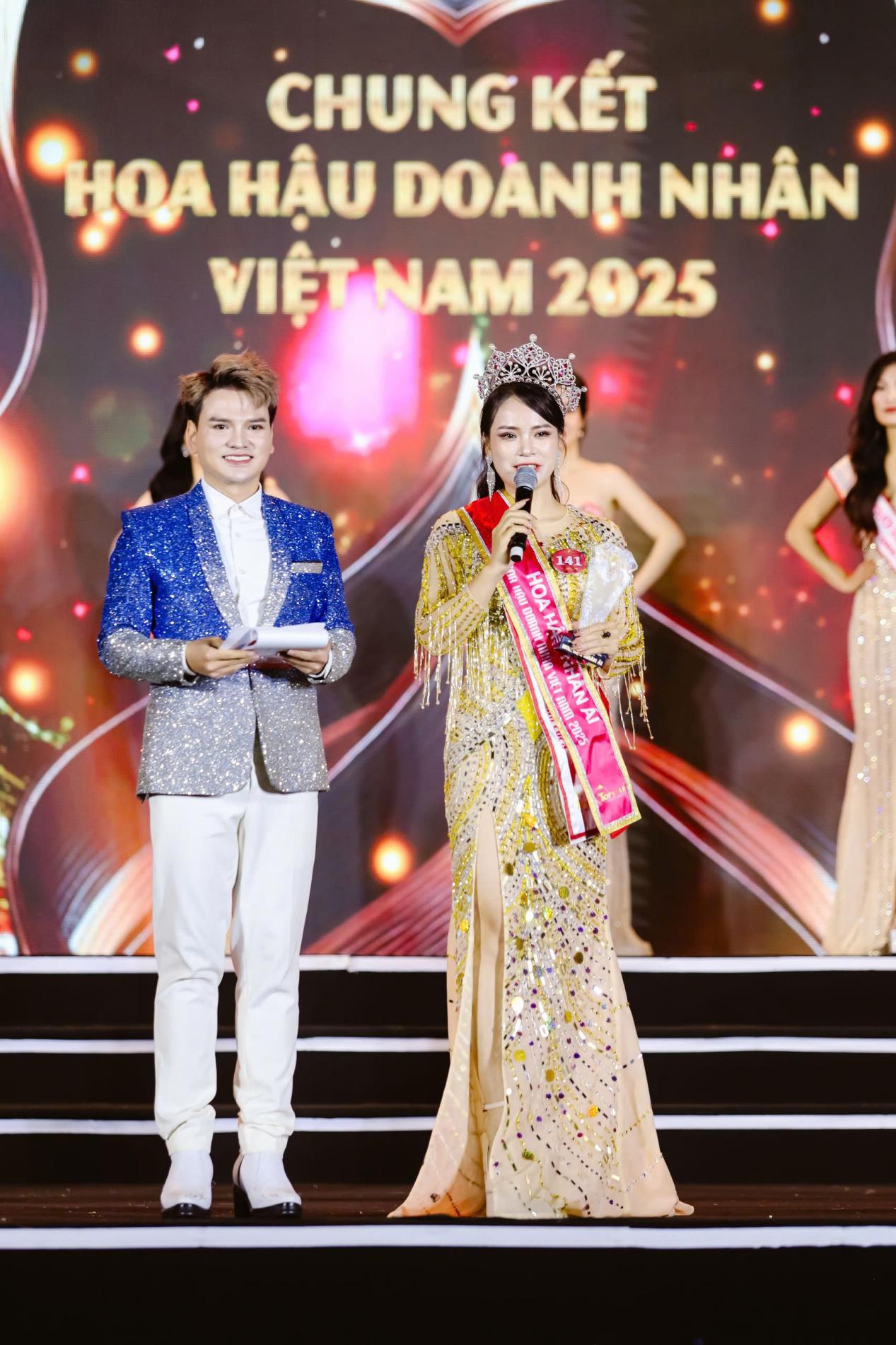 Hoa hậu Bắc Ninh Đào Thị Ngân mong muốn cải thiện đời sống của người kém may mắn - Ảnh 2.