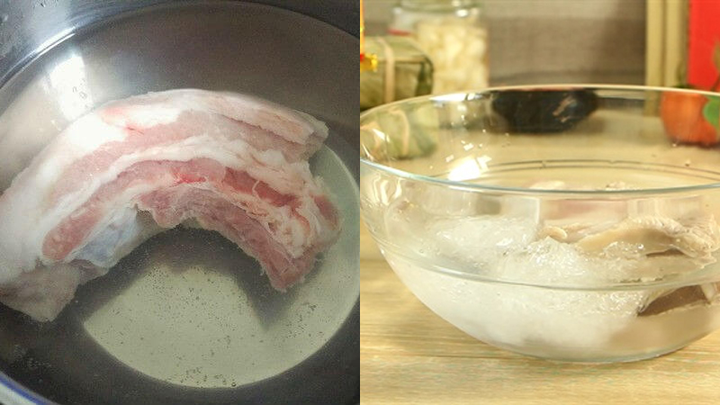7 mẹo luộc thịt trắng đẹp, không bị khô hay bở - Ảnh 2.