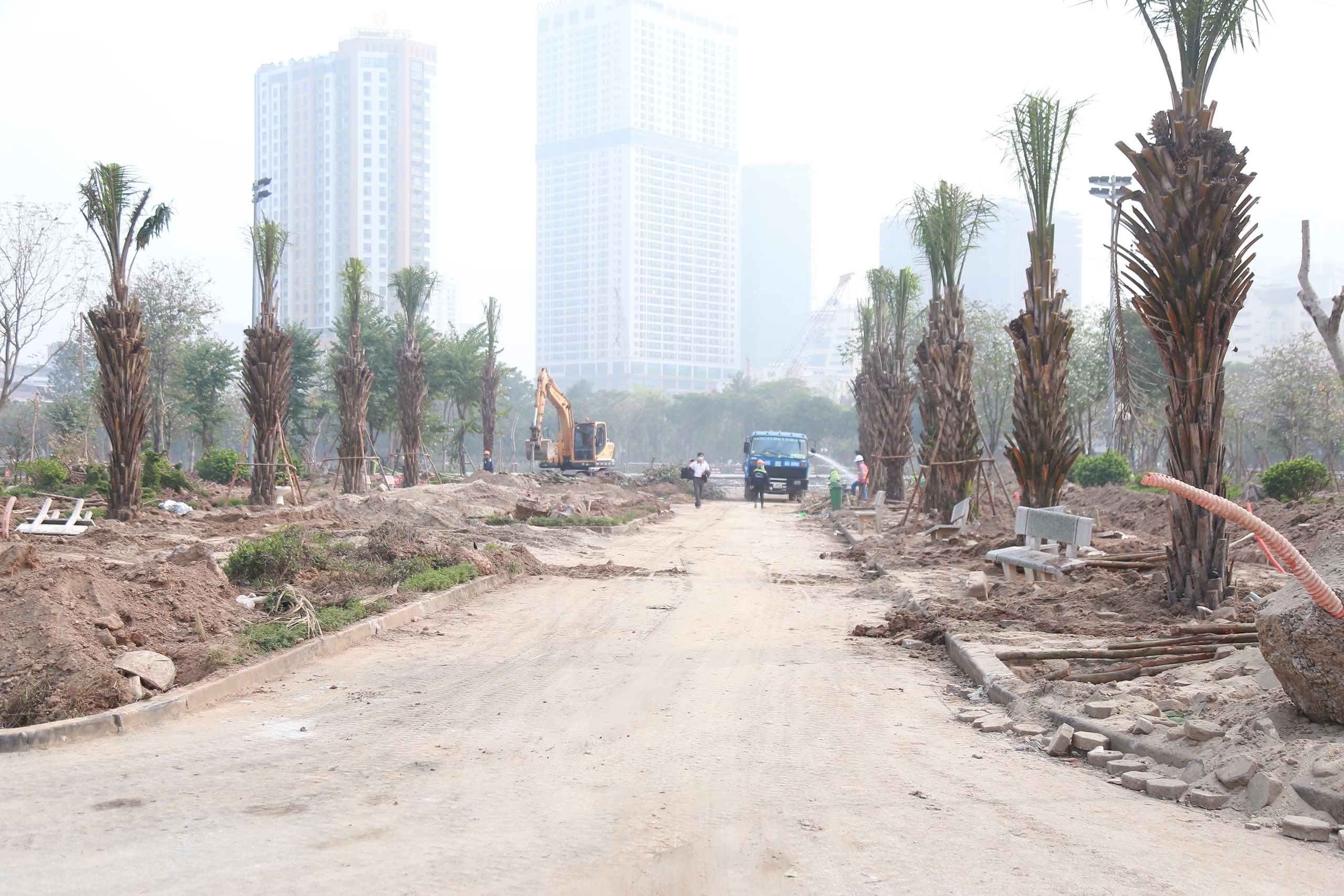 Hiện trạng 'lá phổi xanh' ở Hà Nội đang được cải tạo - Ảnh 10.