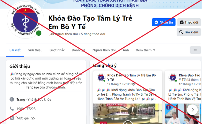 Cảnh báo tình trạng giả mạo Bộ Y tế mở hàng loạt khóa đào tạo tâm lý cho trẻ em để lừa đảo- Ảnh 2.