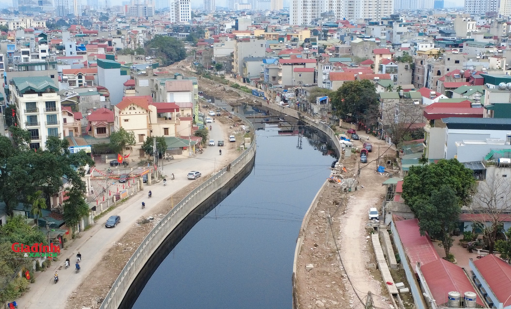 Hà Nội: Dự án kênh dẫn La Khê thi công dang dở, ngập rác thải, ô nhiễm nghiêm trọng- Ảnh 5.