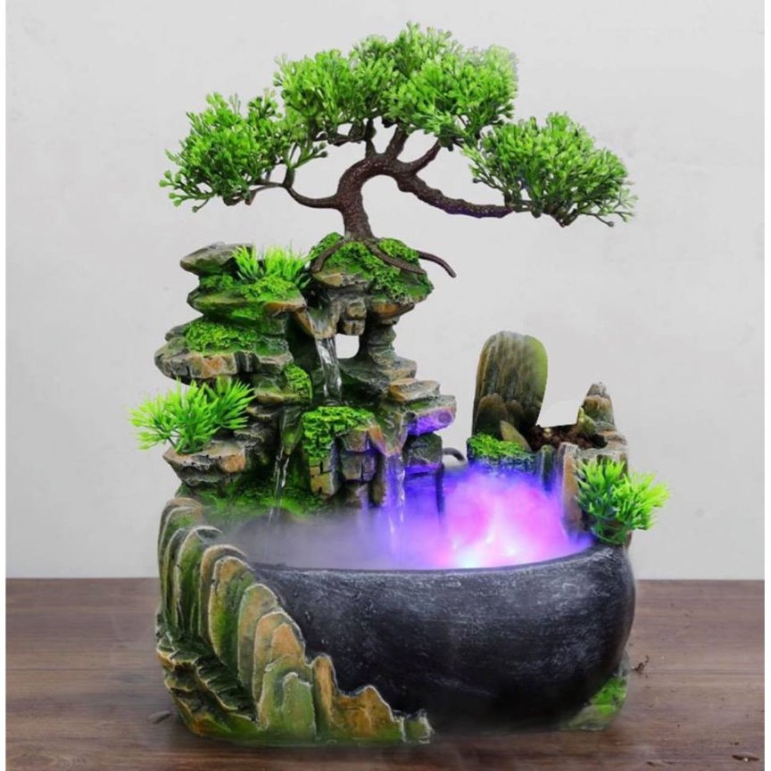 Những tiểu cảnh mini được ưa chuộng vì giúp cân bằng ngũ hành, tăng vượng khí, làm đẹp nhà- Ảnh 6.