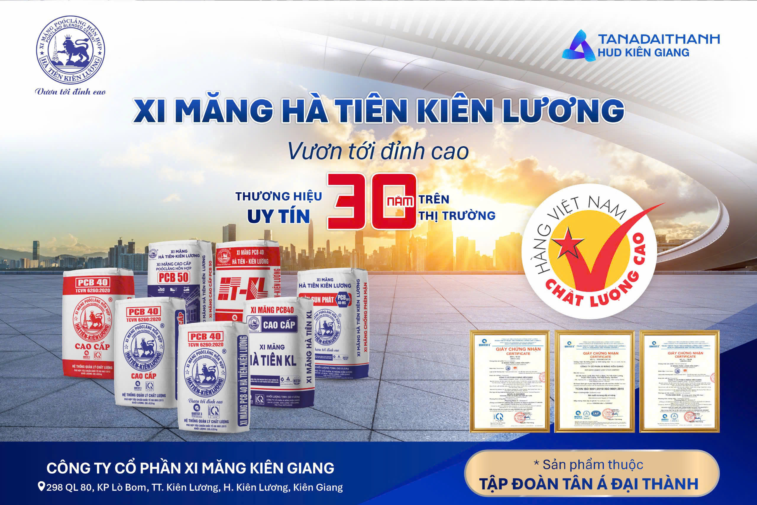 HUD Kiên Giang: Hơn 30 năm vững bước phát triển ngành vật liệu xây dựng và kinh tế địa phương- Ảnh 2.