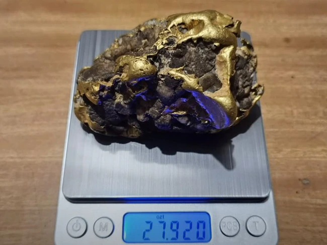 Phát hiện khối vàng nguyên chất trị giá 2,4 tỷ đồng dưới gốc cây - Ảnh 3. Phát hiện khối vàng nguyên chất trị giá 2,4 tỷ đồng dưới gốc cây - Ảnh 3.