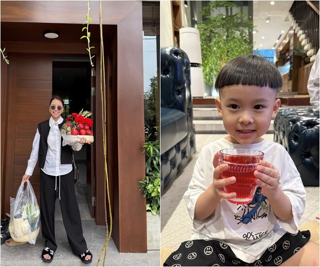 Á hậu Việt thảnh thơi nấu ăn trong căn nhà hàng chục tỷ: Toàn món ngon chị em tham khảo cho gia đình dịp nghỉ lễ- Ảnh 1. Á hậu Việt thảnh thơi nấu ăn trong căn nhà hàng chục tỷ: Toàn món ngon chị em tham khảo cho gia đình dịp nghỉ lễ- Ảnh 1.