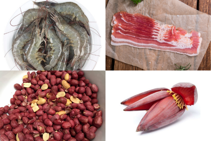 Cách làm gỏi hoa chuối tôm thịt giòn ngon mà không thâm- Ảnh 3.