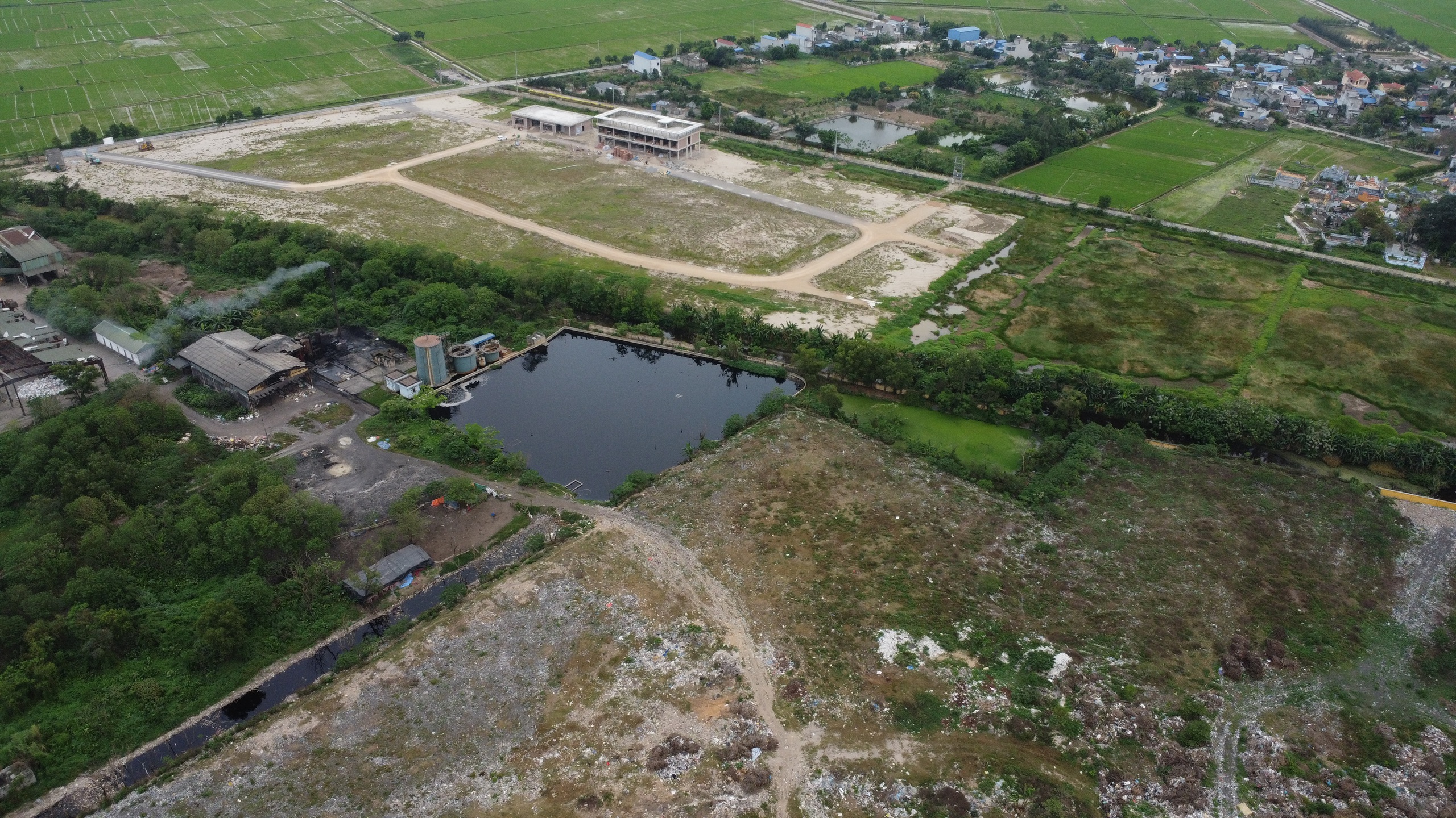 Sau hơn 1 năm thi công, nhà máy điện rác Greenity Nam Định hiện ra sao?- Ảnh 3. Sau hơn 1 năm thi công, nhà máy điện rác Greenity Nam Định hiện ra sao?- Ảnh 3.