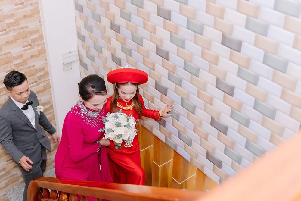 Cô dâu 28kg quê Phú Yên được mẹ chồng hết mực yêu chiều, tăng 10kg sau cưới - Ảnh 3. Cô dâu 28kg quê Phú Yên được mẹ chồng hết mực yêu chiều, tăng 10kg sau cưới - Ảnh 3.