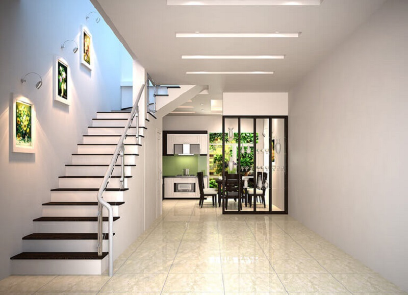 Vị trí không nên đặt cầu thang nhà ống, nếu đặt sẽ mất vượng khí và tài lộc vào nhà - Ảnh 3.