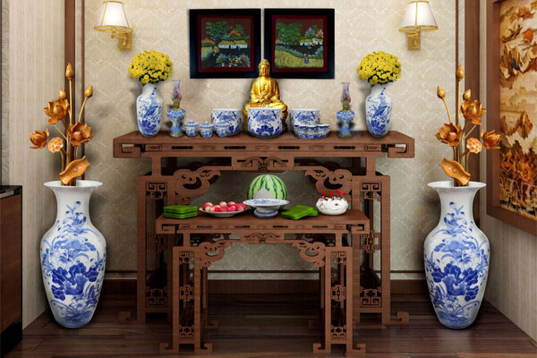 Hướng đặt bàn thờ hợp phong thủy hút tài lộc, sức khỏe cho gia đình- Ảnh 4. Hướng đặt bàn thờ hợp phong thủy hút tài lộc, sức khỏe cho gia đình- Ảnh 4.
