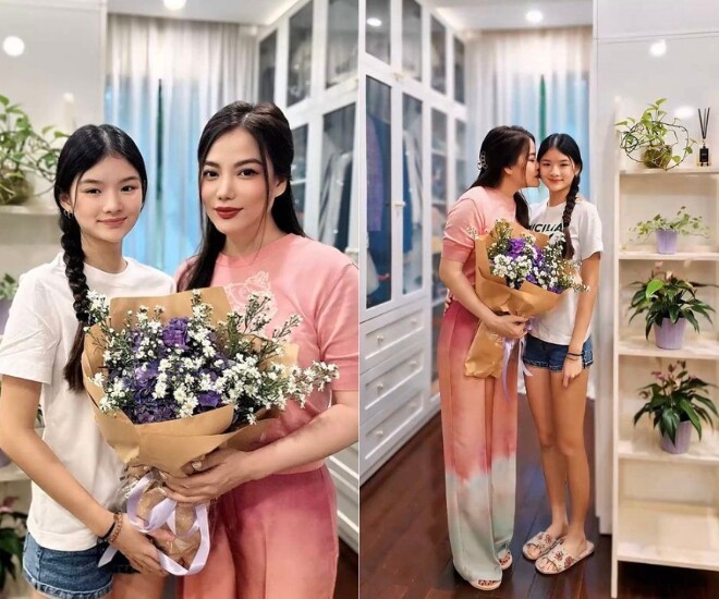 Trương Ngọc Ánh xúc động khoe con gái lớn phổng phao, hiếm hoi khoe cảnh bên trong biệt thự tiền tỷ- Ảnh 2. Trương Ngọc Ánh xúc động khoe con gái lớn phổng phao, hiếm hoi khoe cảnh bên trong biệt thự tiền tỷ- Ảnh 2.