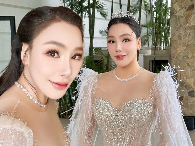 Cô dâu 45 tuổi Hồ Quỳnh Hương đẹp nền nã trong hôn lễ, nhờ công thức ăn chay trường gần 20 năm qua?- Ảnh 1. Cô dâu 45 tuổi Hồ Quỳnh Hương đẹp nền nã trong hôn lễ, nhờ công thức ăn chay trường gần 20 năm qua?- Ảnh 1.