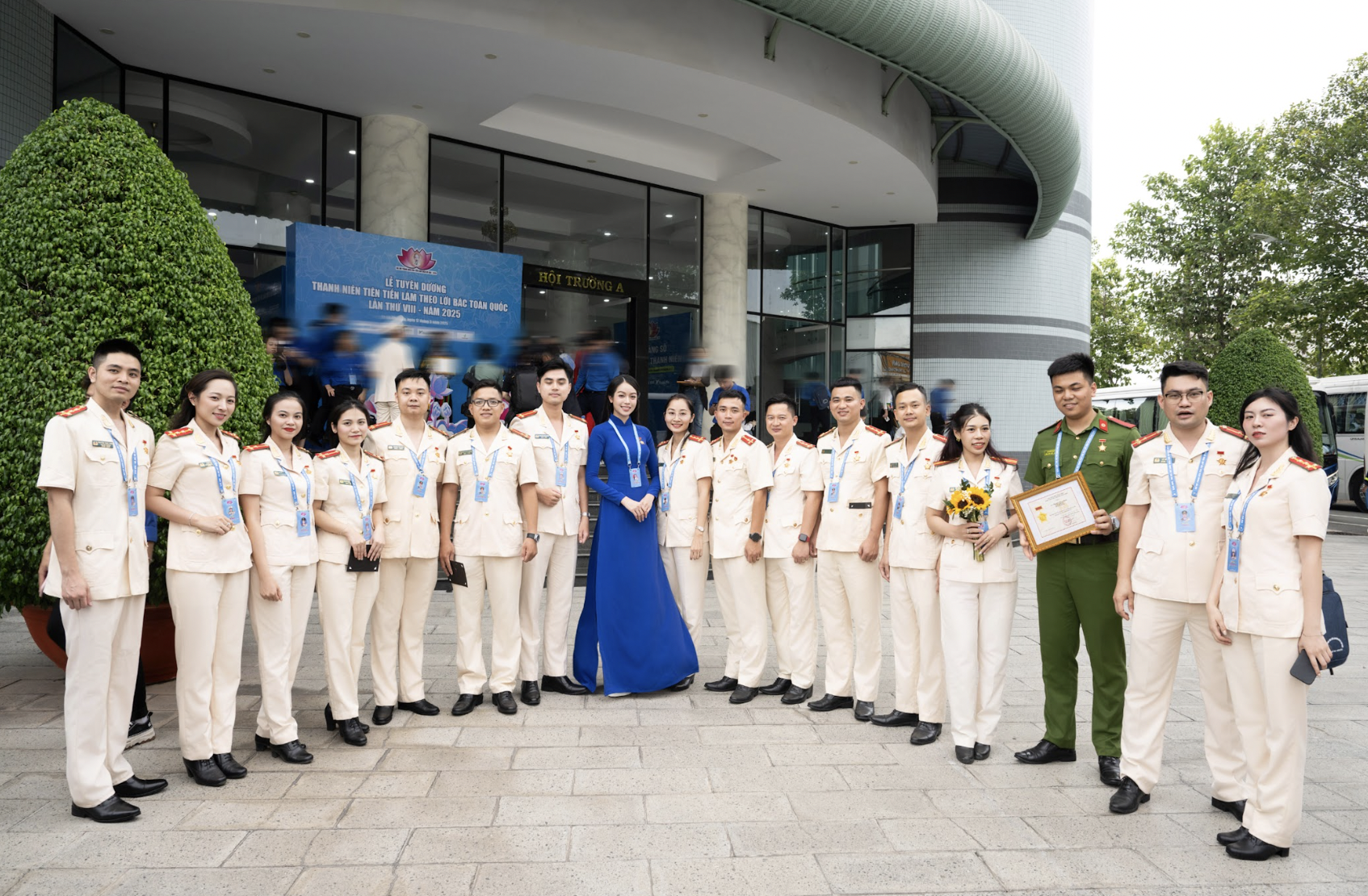 2 Hoa hậu Gen Z được Tuyên dương Thanh niên tiên tiến làm theo lời Bác là ai? - Ảnh 4.