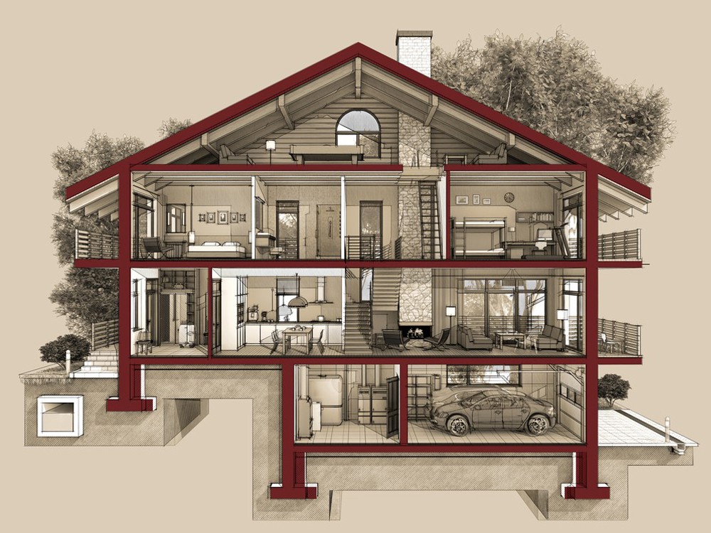Những điều cần lưu ý khi xây nhà có tầng hầm- Ảnh 4.