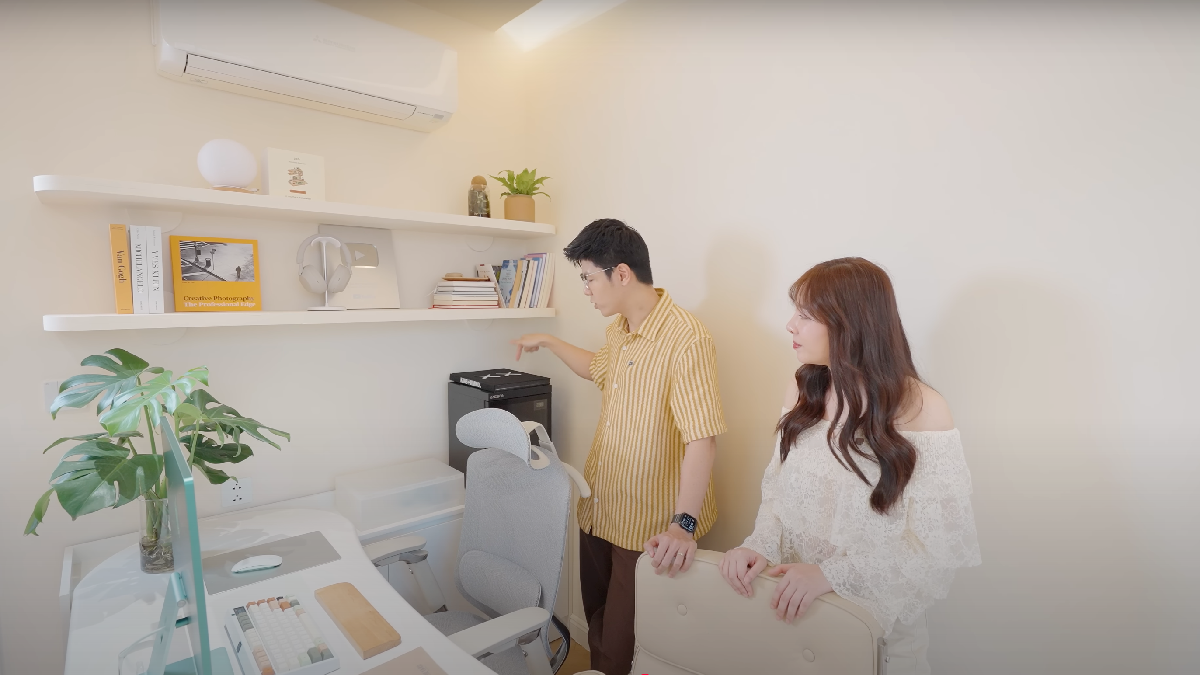 Nhà đẹp nhìn ra Hồ Tây của cặp vợ chồng MC hot cùng làm truyền hình - Ảnh 13. Nhà đẹp nhìn ra Hồ Tây của cặp vợ chồng MC hot cùng làm truyền hình - Ảnh 13.
