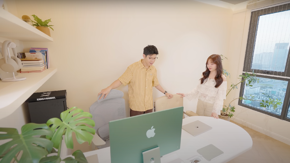 Nhà đẹp nhìn ra Hồ Tây của cặp vợ chồng MC hot cùng làm truyền hình - Ảnh 14. Nhà đẹp nhìn ra Hồ Tây của cặp vợ chồng MC hot cùng làm truyền hình - Ảnh 14.
