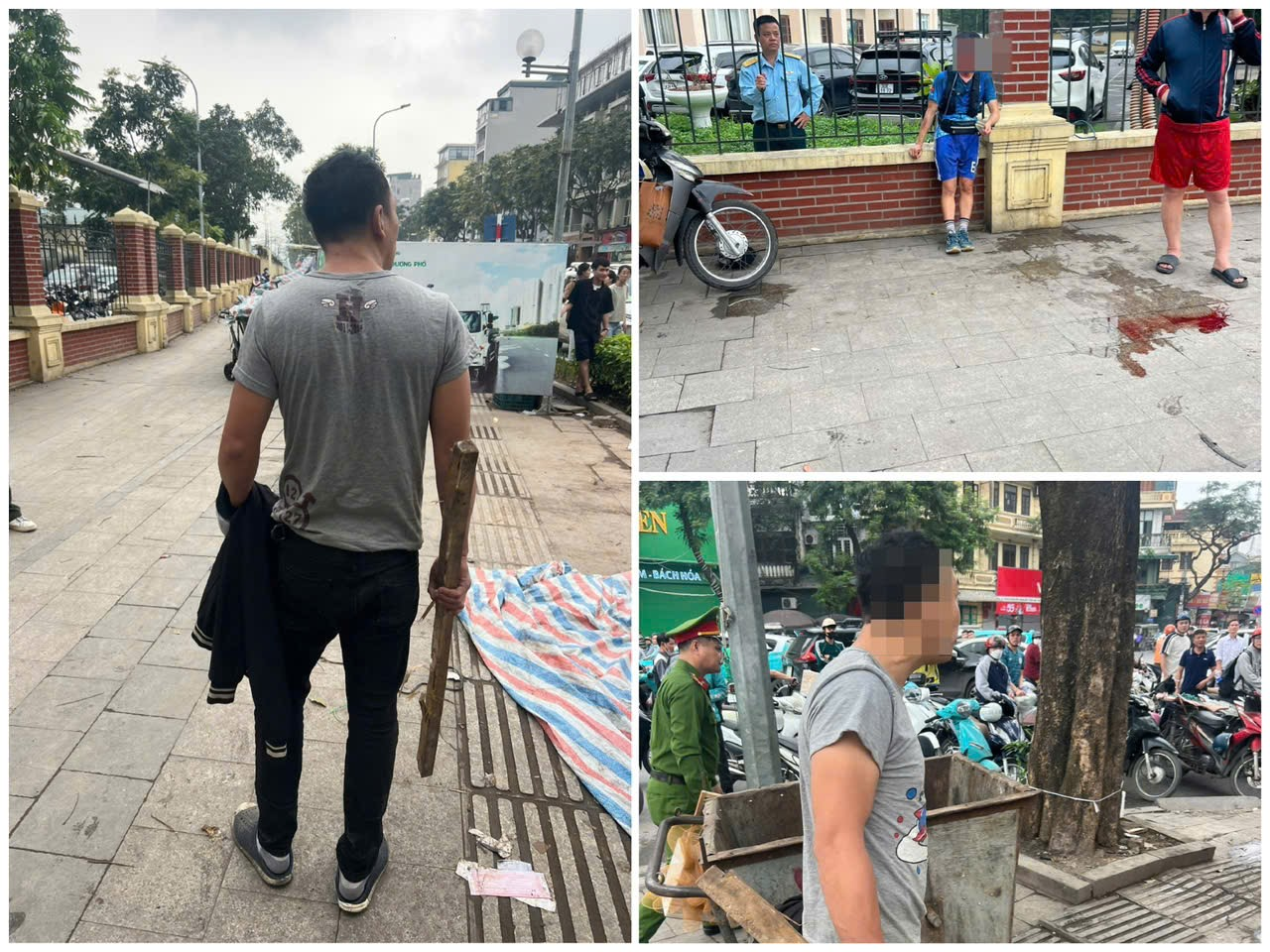 Hà Nội: Kịp thời khống chế đối tượng nghi ngáo đá hành hung người đi đường - Ảnh 2. Hà Nội: Kịp thời khống chế đối tượng nghi ngáo đá hành hung người đi đường - Ảnh 2.