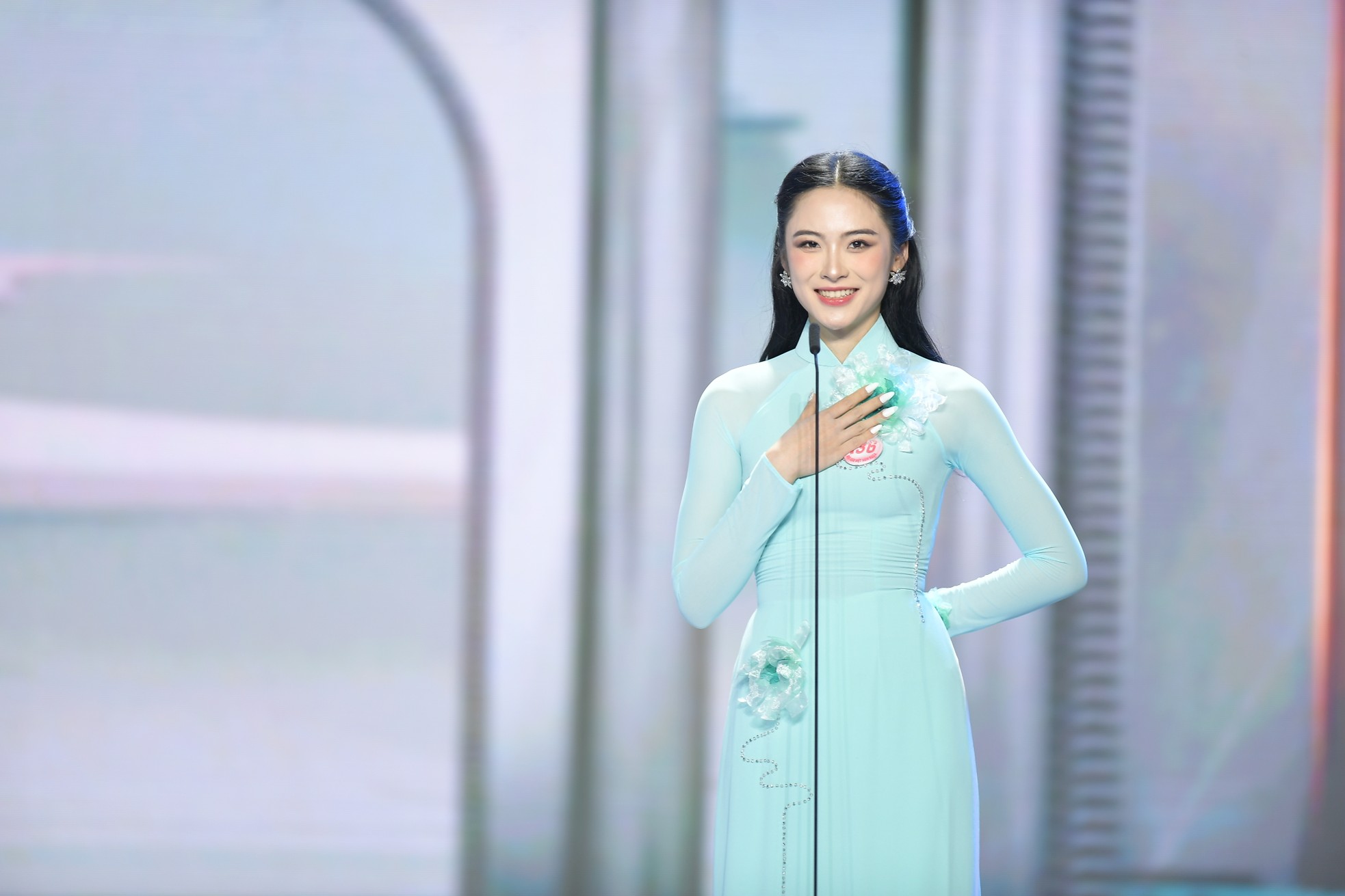 Cô gái Hải Phòng sinh năm 2005 ở chung kết Hoa hậu Việt Nam - Ảnh 4. Cô gái Hải Phòng sinh năm 2005 ở chung kết Hoa hậu Việt Nam - Ảnh 4.
