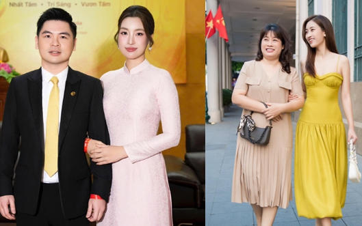 Thân thế mẹ ruột hoa hậu Hà thành lấy chồng hào môn: Là kỹ sư hóa học, giỏi việc nước đảm việc nhà