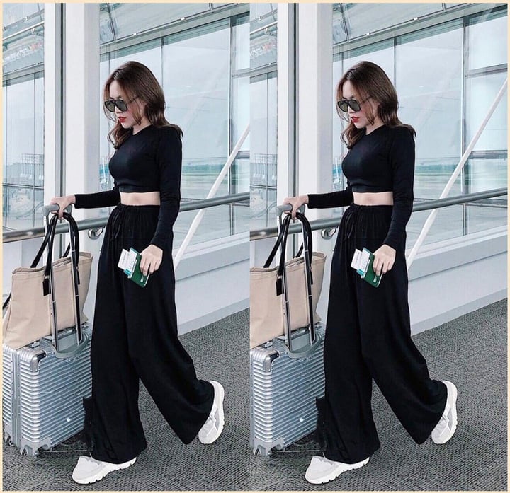 Áo crop top mặc với quần gì, váy gì hợp? - Ảnh 2. Áo crop top mặc với quần gì, váy gì hợp? - Ảnh 2.