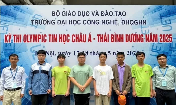 Việt Nam giành 6 Huy chương Olympic Tin học châu Á Thái Bình Dương - Ảnh 1.