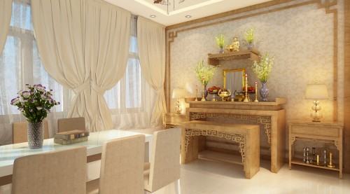 Lý do nhiều người chọn thờ chung bàn thờ Phật và bàn thờ gia tiên- Ảnh 4. Lý do nhiều người chọn thờ chung bàn thờ Phật và bàn thờ gia tiên- Ảnh 4.